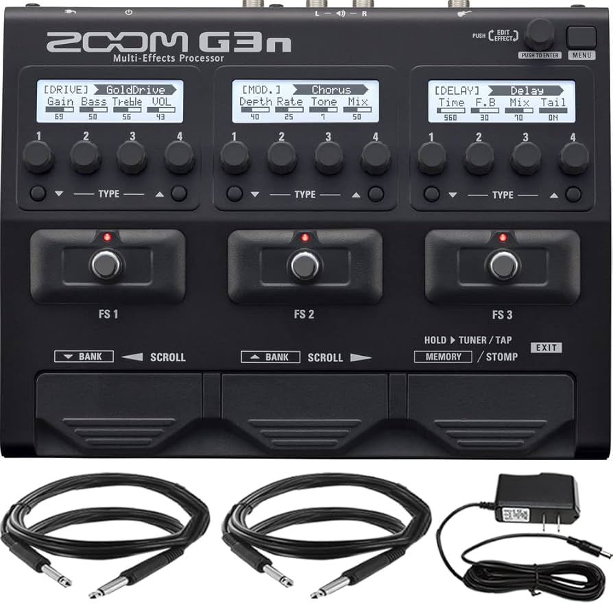 Amazon.com: Zoom G3n Multi-Effects Pedal Processor For